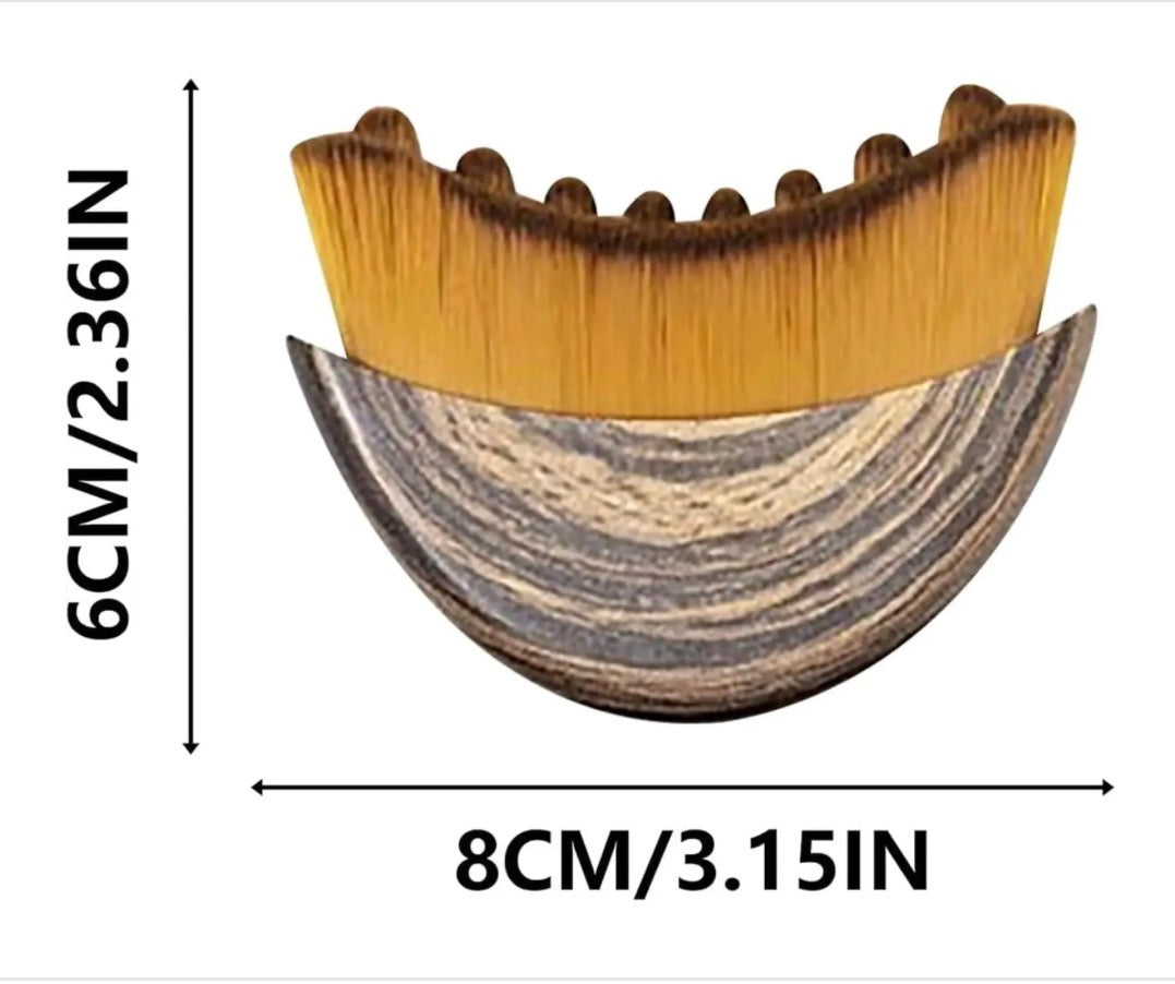 2PCS Lymphatic Contour Face Brush for Jawline & Chin Sculpting Dry Brushing Massager for Lymphatic Drainage & Facial Fatigue Relief Ergonomically Designed to Fit the Skin Precisely Beauty Roller Daily