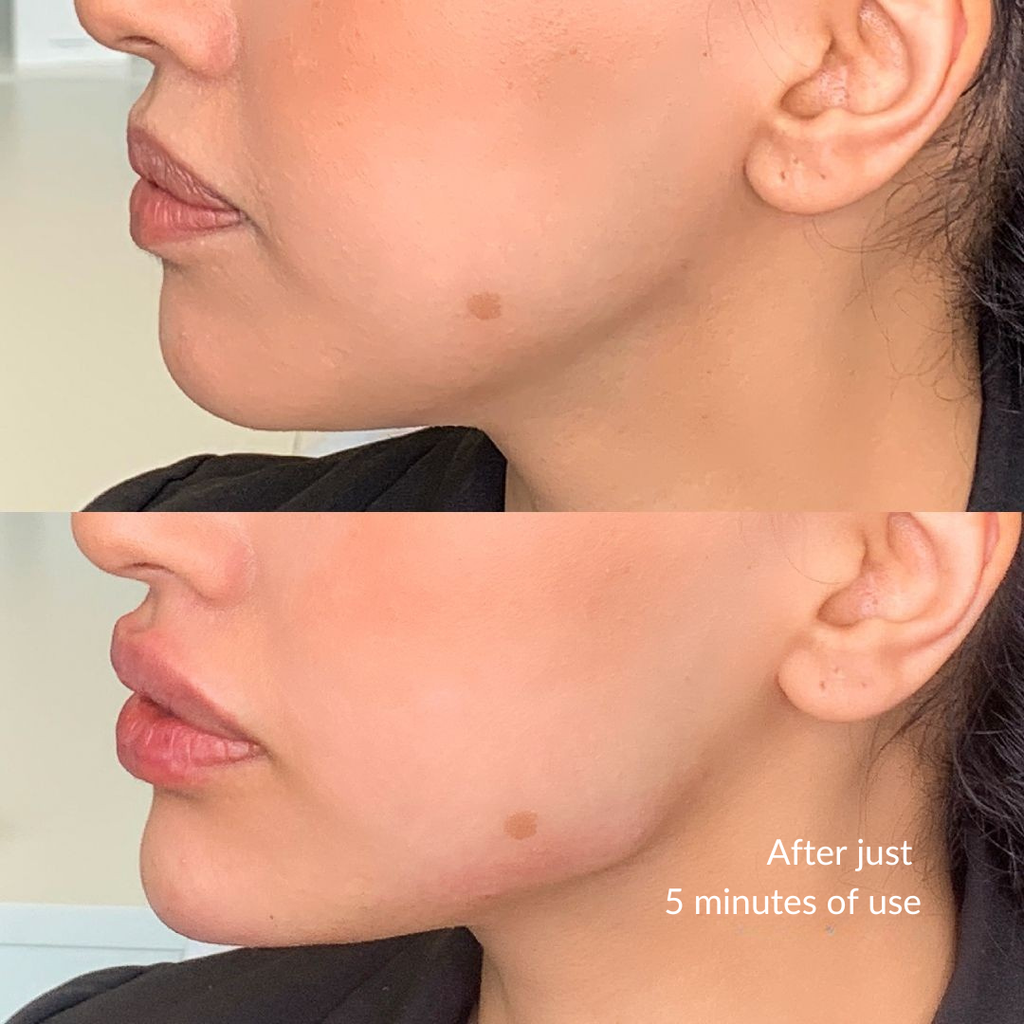 2PCS Lymphatic Contour Face Brush for Jawline & Chin Sculpting Dry Brushing Massager for Lymphatic Drainage & Facial Fatigue Relief Ergonomically Designed to Fit the Skin Precisely Beauty Roller Daily