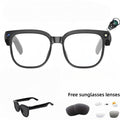 Smart AI Camera Glasses with 8MP Photochromic Lenses ,Button Touch Adjustment for Travel Outdoor Adventures Hands-Free Photography 160+Languages Real-Time Translation Bluetooth Wireless Wearable Video Recording UV Protection ,Valentine'S Day Gifts